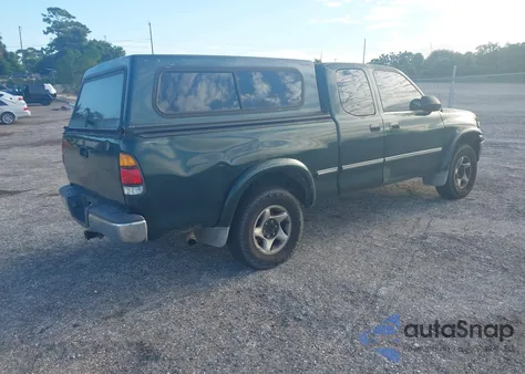 2000 Toyota Tundra Ltd V8 из США, поврежденный, VIN 5TBRT3819YS110222